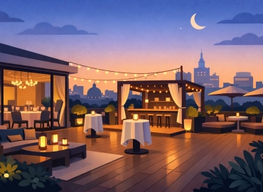 Locatie petrecere privata cu terasa Bucuresti