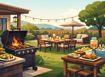 Petrecere privata cu grill fara stres