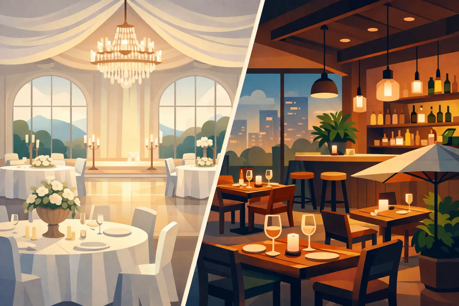 Salon privat sau restaurant pentru eveniment?