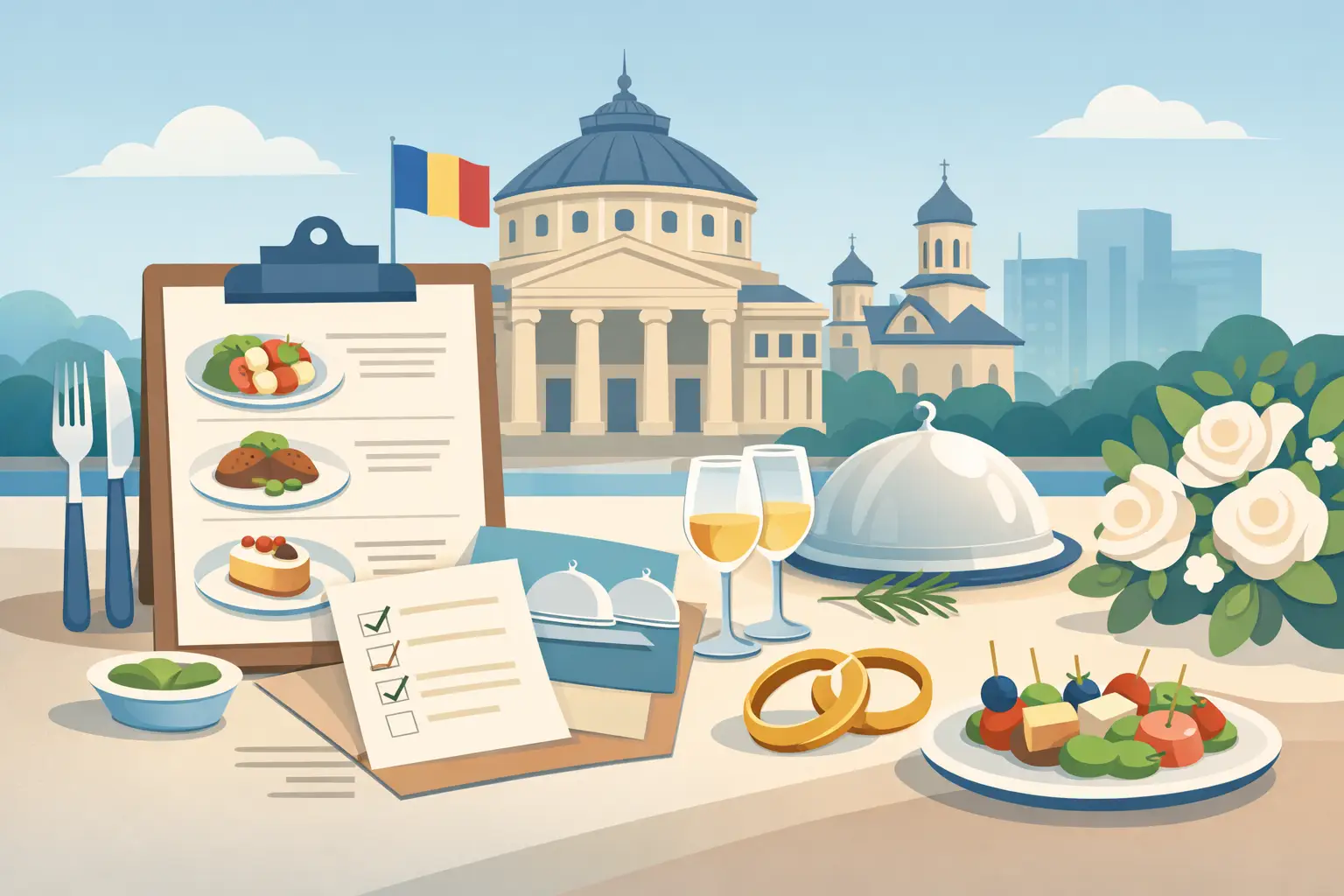 Cum alegi meniu pentru cununie civila