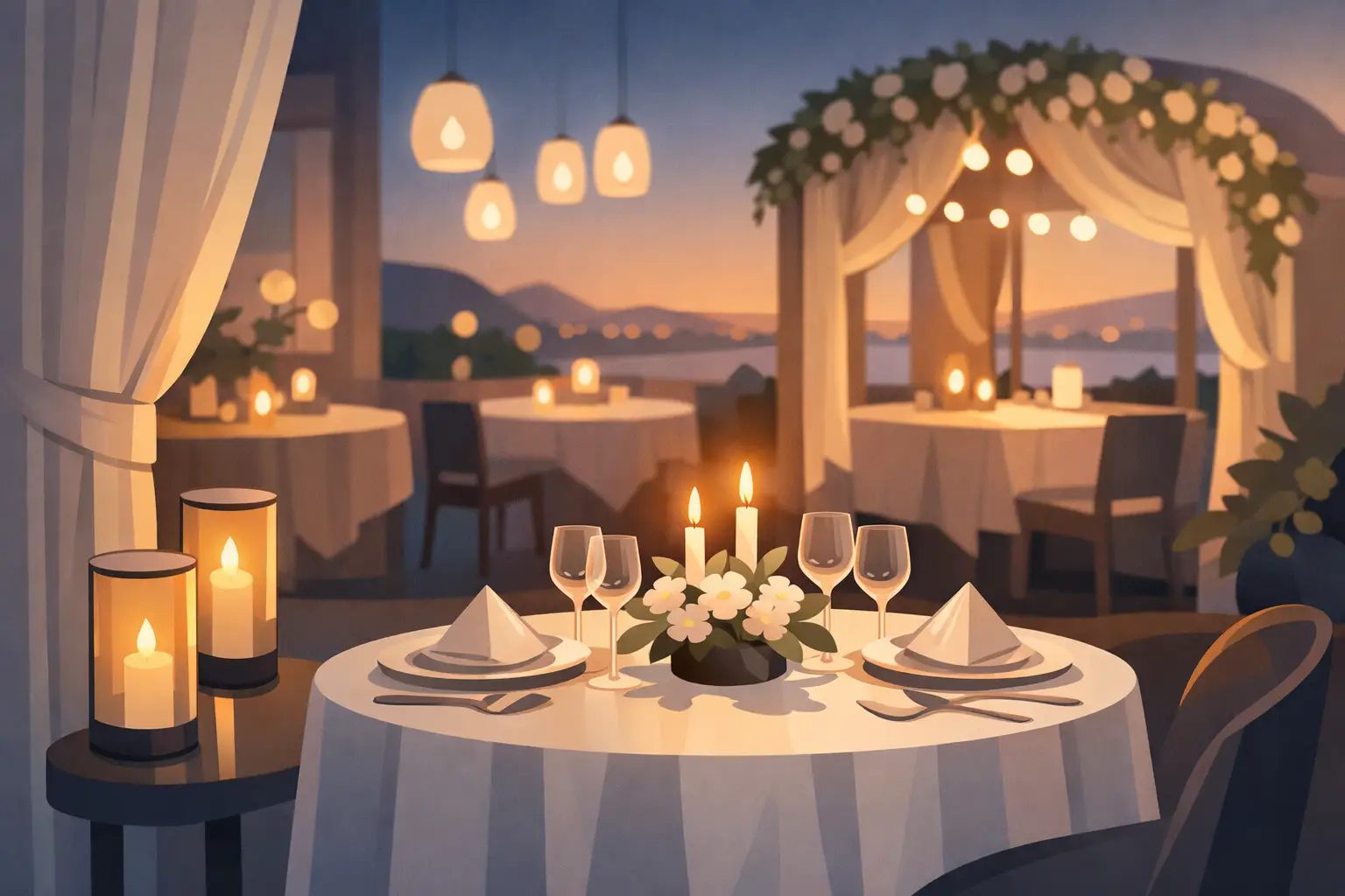 Cum alegi un restaurant pentru evenimente intime