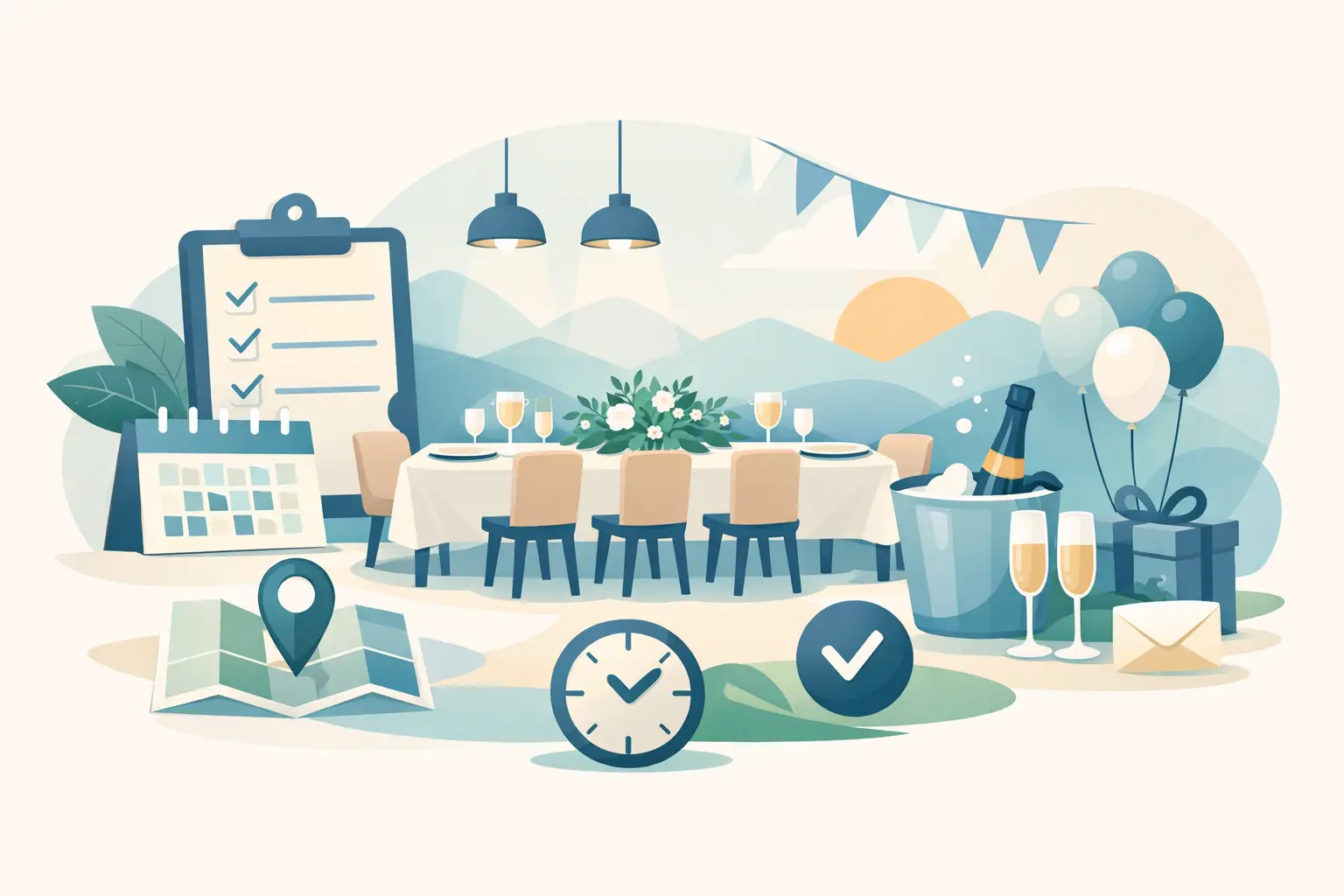 Organizare eveniment privat simplu, fara stres