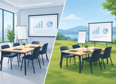 Training la sediu sau locatie pentru echipe mici